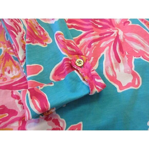 LILLY PULITZER DRESS TAB SLEEVES SIZE SMALL - Picture 4 of 5
